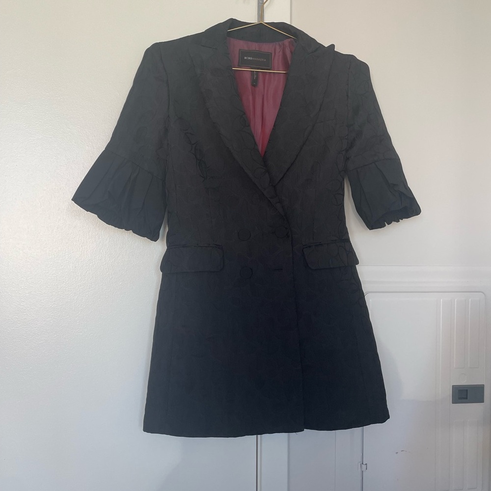 Black blazer dress